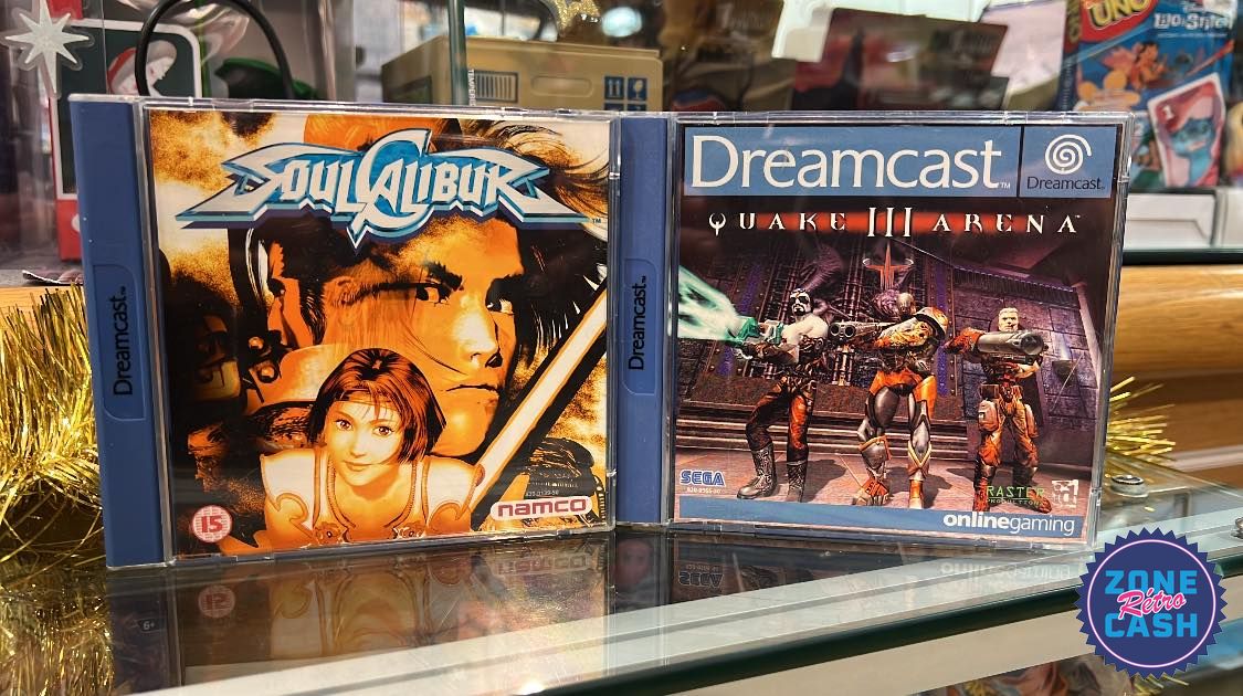 zoneretrocash's tweet photo. Arrivage en boutique de quelques jeux #retrogaming sur #playstation avec #residentevil2.
Nous avons #darksiders2 sur #wiiu
Du rpg avec les #pokemon sur #gba et sur #dreamcast, #soulcalibur et #quake3arena

Retrouvez d'autres articles sur notre site https://t.co/W9ypXlLJqs https://t.co/vMmIrOgPj9