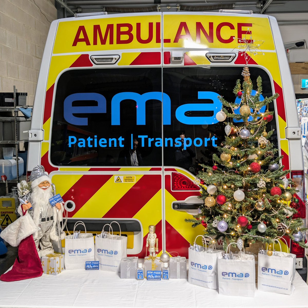 Wishing all our clients, partners and followers, a very Merry Christmas from all of us at EMA Patient Transport! 
Thank you for your continued support throughout the year - we’re so grateful to be part of your journey. Here’s to a festive season filled with wonderful memories.