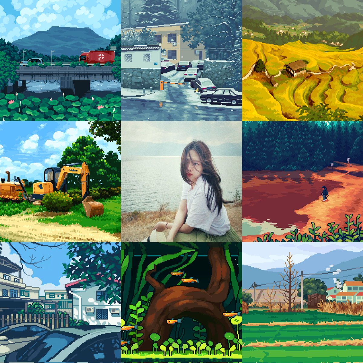 oxalisoo's tweet image. 🍀
#artvsartist2024 #pixlart