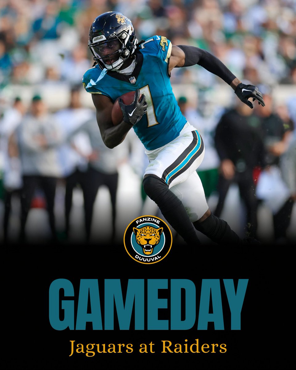 IT'S GAMEDAY‼️

🏈| #Jaguars @ #Raiders

Drop your predictions below👇 #DUUUVAL