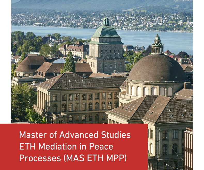 CSS at ETH Zurich (@css_ethzurich) on Twitter photo The application process for scholarships for the MAS "Mediation in Peace Processes" at ETH Zurich is now open ! 🕊️🤝
How to apply 👉 mas-mediation.ethz.ch/application/sc…
Read more about the MAS MPP 👉 ethz.ch/content/dam/et…
#CSSMediation #PeaceMediation #peacebuilding
<a href="/Ulkoministerio/">MFA Finland 🇫🇮</a> The application process for scholarships for the MAS "Mediation in Peace Processes" at ETH Zurich is now open ! 🕊️🤝
How to apply 👉 mas-mediation.ethz.ch/application/sc…
Read more about the MAS MPP 👉 ethz.ch/content/dam/et…
#CSSMediation #PeaceMediation #peacebuilding
<a href="/Ulkoministerio/">MFA Finland 🇫🇮</a>
