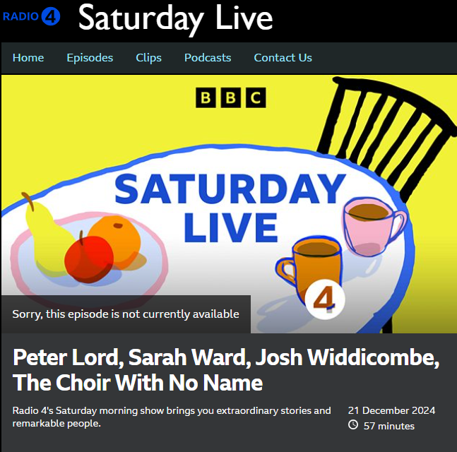 What better way to end the year than with a festive CWNN Cardiff performance live on the radio! Tune in to @bbcradio4 Saturday Live tomorrow morning between 9-10am or catch up on BBC iPlayer: bbc.co.uk/programmes/m00…