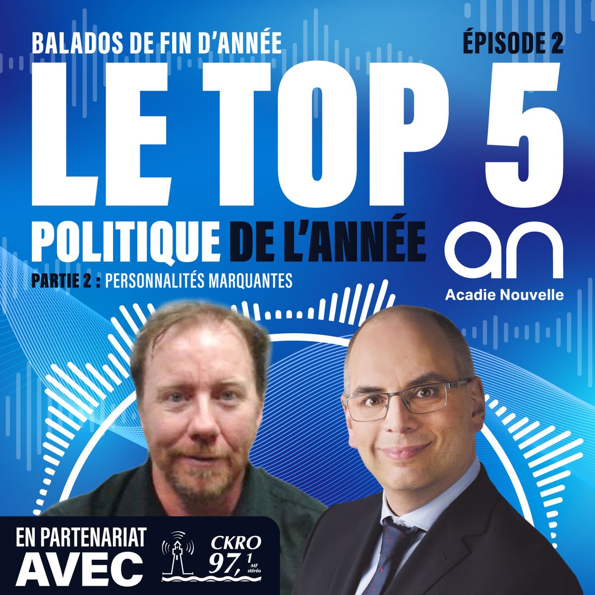 [#BALADOS] Découvrez notre nouvelle série "Les Tops 5 de fin d'année" disponible sur les plateformes d'écoute YouTube, Podbean, Spotify, Amazon et sur notre site!

En collaboration avec CKRO FM 97,1 ne manquez pas les deux premiers épisodes en cliquant sur youtube.com/playlist?list=…