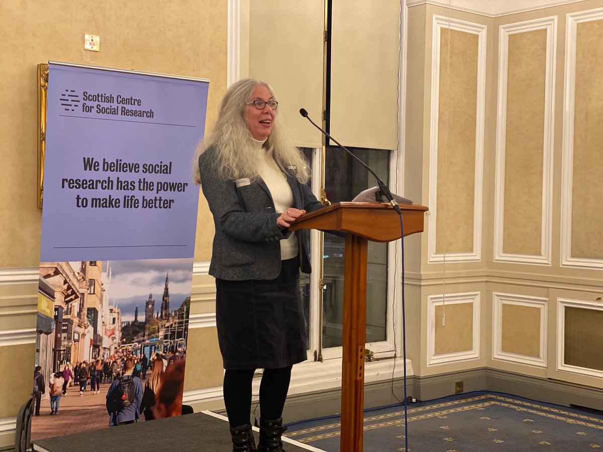 Audrey MaCDougall, Chief Social Researcher at the Scottish Government, joined us to celebrate ScotCen’s Anniversary. Audrey highlighted contributions—from shaping debates on advancing research methodologies to championing the importance of longitudinal data in policy-making.