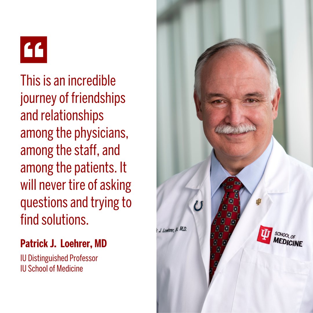 IU Simon Comprehensive Cancer Center (@iucancercenter) on Twitter photo Patrick J. Loehrer, MD, shares stories on the founding of the <a href="/hoosiercancer/">Hoosier Cancer</a>. Learn more: ow.ly/X8yB50UbcuX. #ResearchCuresCancer Patrick J. Loehrer, MD, shares stories on the founding of the <a href="/hoosiercancer/">Hoosier Cancer</a>. Learn more: ow.ly/X8yB50UbcuX. #ResearchCuresCancer