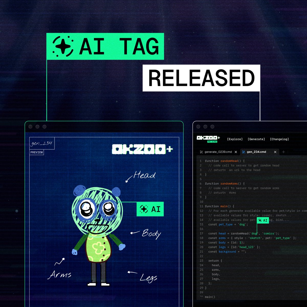 ZOOKEEPERS!

Meme components generated by AI has the "AI" tag.

Our AI engine is producing hundreds of components daily 🛠
