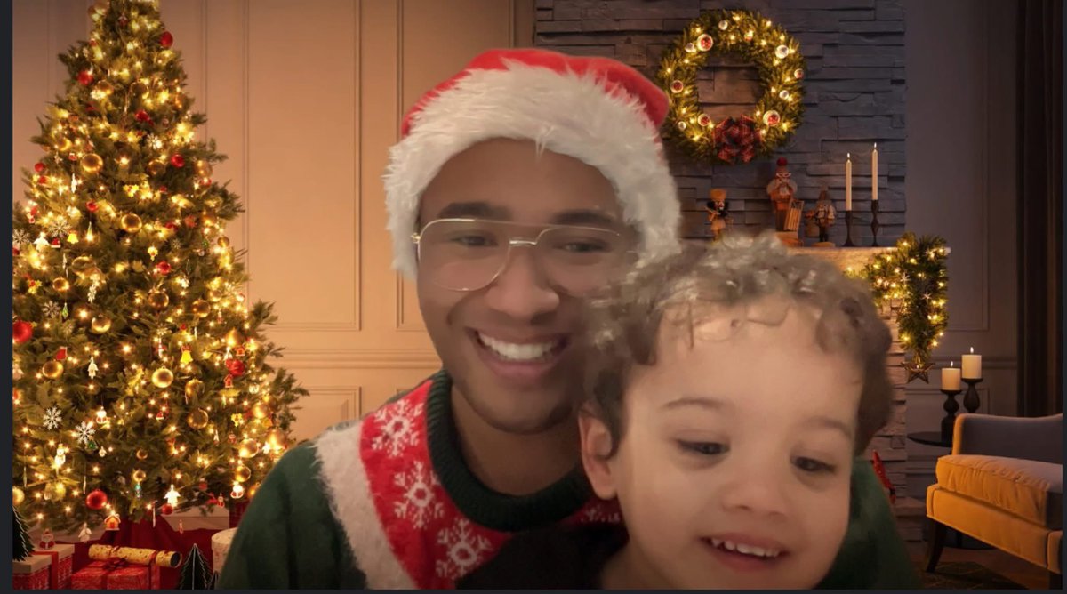 Uncle James had a little helper today at work! 

He didn't know much about content briefs or internal linking but he certainly knew a lot about shapes, colours and the fact he's getting presents from Santa! 💕🎁