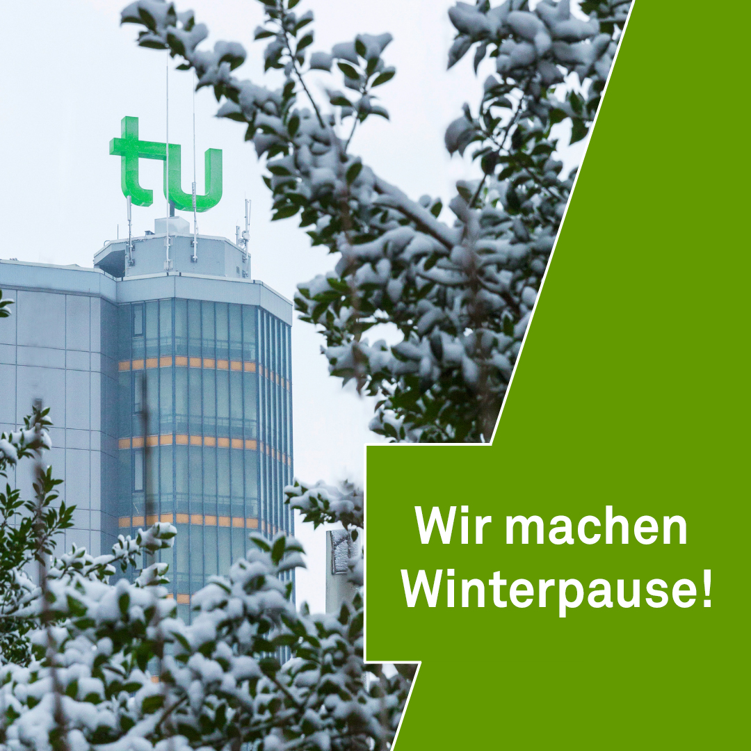 Der Unibetrieb der TU Dortmund legt über die Weihnachtsfeiertage und den Jahreswechsel eine Winterpause ein. Vom 23. Dezember bis einschließlich 1. Januar ist die TU Dortmund geschlossen. Die Vorlesungszeit beginnt wieder ab dem 6. Januar. Alle Infos: tu-dortmund.de/detail/oeffnun…