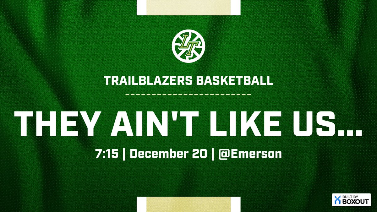 Gameday for the Trailblazers!