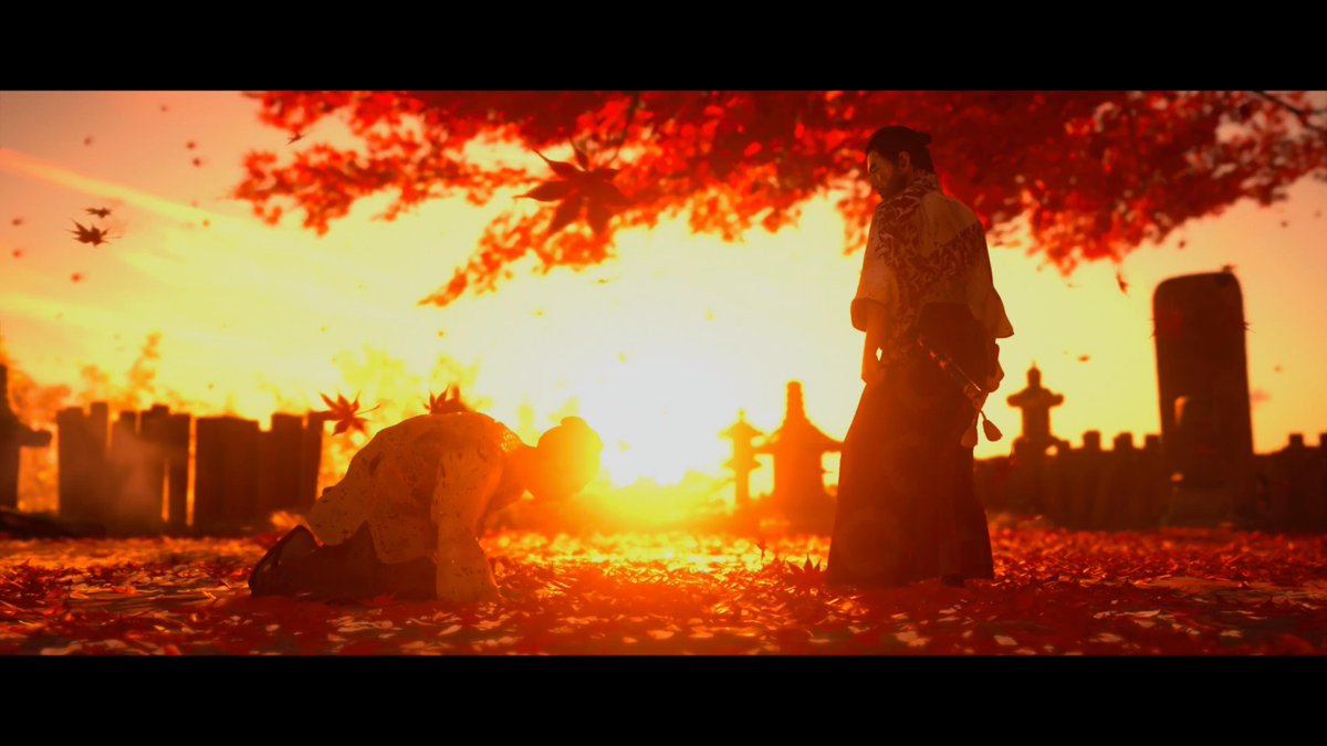 ModelAAA90's tweet image. It’s over… Tsushima is saved… for better or worse… #Ghost OfTsushima #PS5