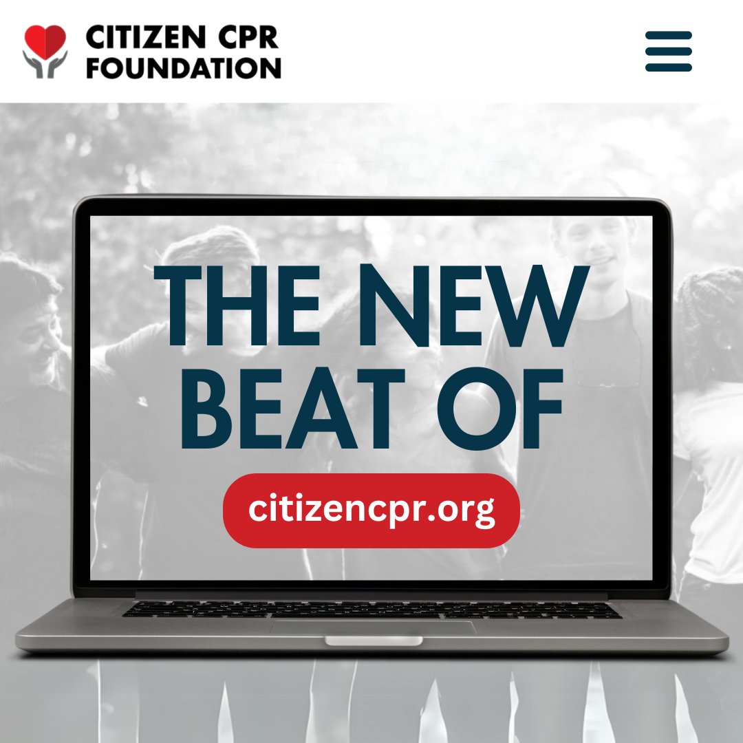The new citizencpr.org is live! We've made it easier to find everything you need, including #CASSummit2025 updates. Visit us today!