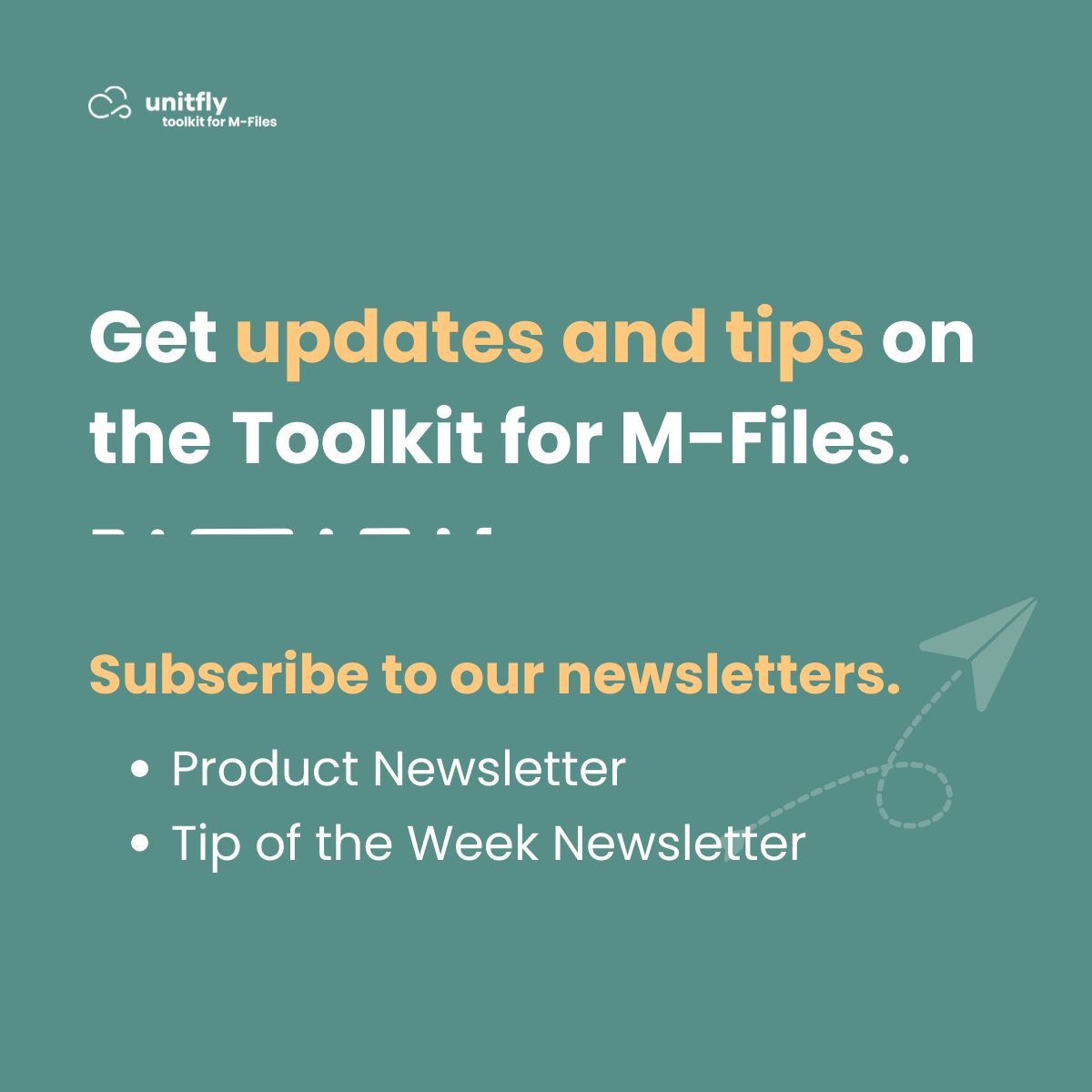 unitflyaddons's tweet image. Stay informed with #Unitfly’s newsletters! ✉️ Whether you’re looking for the latest news or expert tips, we’ve got you covered. 

🗓️ Monthly Product Newsletter
💡 Weekly Tip of the Week

Subscribe today 👉 buff.ly/3Xykv9Z

#ExtensionKit #ToolkitForMFiles #Newsletter