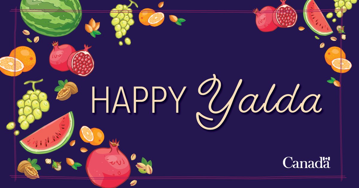 Wishing everyone a joyful #Yalda!

This ancient Persian festival marks the longest night of the year and celebrates the triumph of light over darkness. During this time, families gather to share stories, poetry and traditional foods.