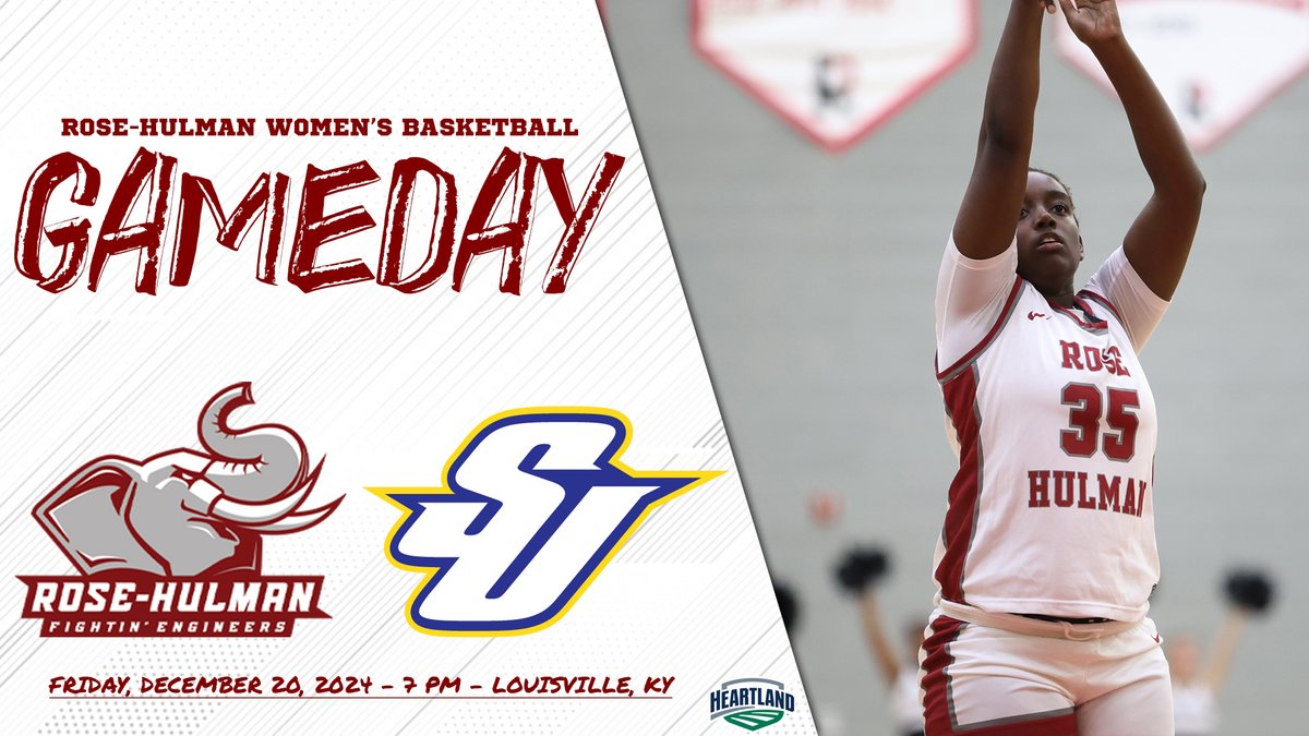 WOMEN'S 🏀: The Fightin' Engineers put their 3-game winning streak on the line TONIGHT as they travel to Louisville to take on Spalding. #GoRose #d3hoops

📍: Louisville, Ky.
⏰: 7 PM
📺: bit.ly/3GSutLi
📊: bit.ly/3QNFX7x
📄: bit.ly/40jVGj1