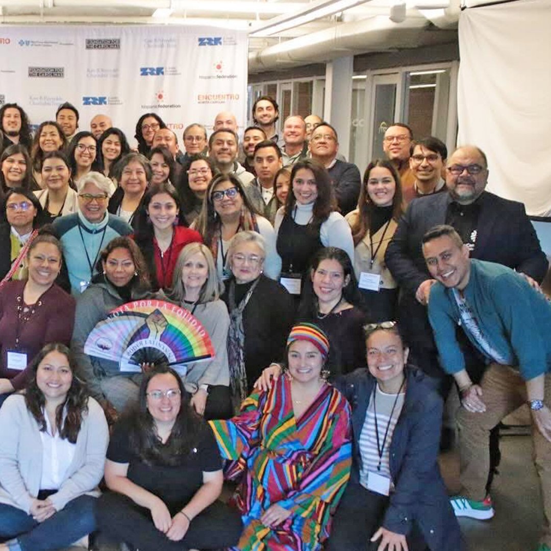 LatinxEd (@latinxeducation) on Twitter photo 🎁 LatinxEd's Doug & Gricelda felt the holiday spirit at <a href="/HispanicFed/">Hispanic Federation</a>'s #EncuentroNC in Charlotte!
🫂 Conversations on resilience and storytelling with NC's Latine leaders were a reminder of our strength.
👑 Thanks, Lariza Garzón, for fostering honesty & hope among our leaders. 🎁 LatinxEd's Doug & Gricelda felt the holiday spirit at <a href="/HispanicFed/">Hispanic Federation</a>'s #EncuentroNC in Charlotte!
🫂 Conversations on resilience and storytelling with NC's Latine leaders were a reminder of our strength.
👑 Thanks, Lariza Garzón, for fostering honesty & hope among our leaders.