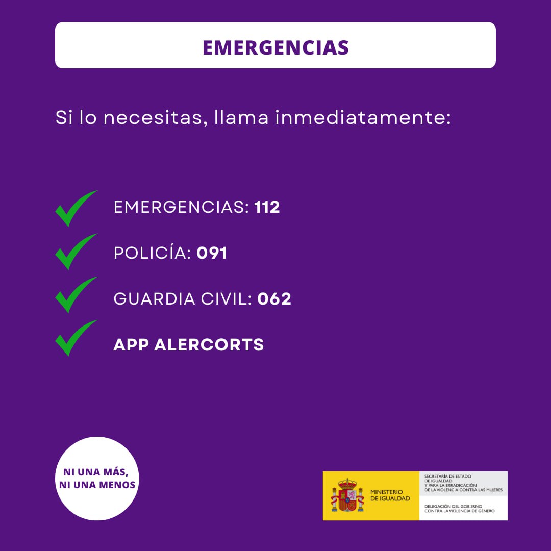 Delegación del Gob. contra la Violencia de Género tweet media