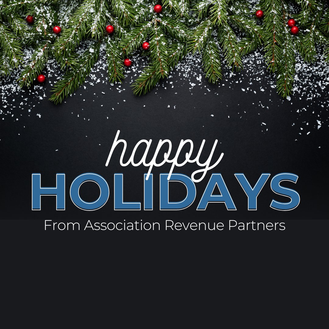🎄 Happy Holidays from Association Revenue Partners! 🎄

Thankful for our incredible clients and partners this season. Wishing you joy and a bright new year! ❄️✨

#HappyHolidays #ARP