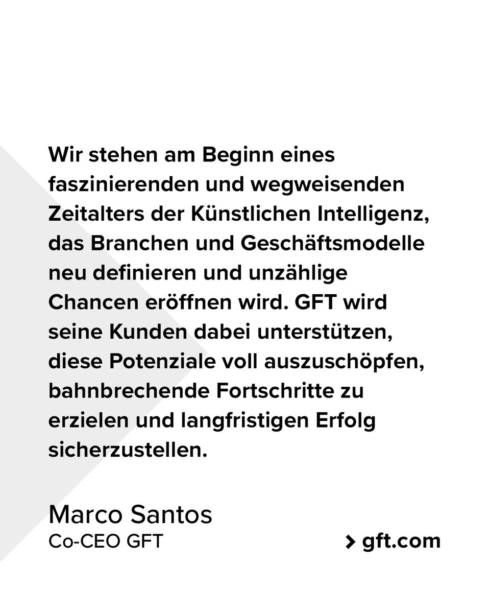 GFT Technologies Deutschland tweet media