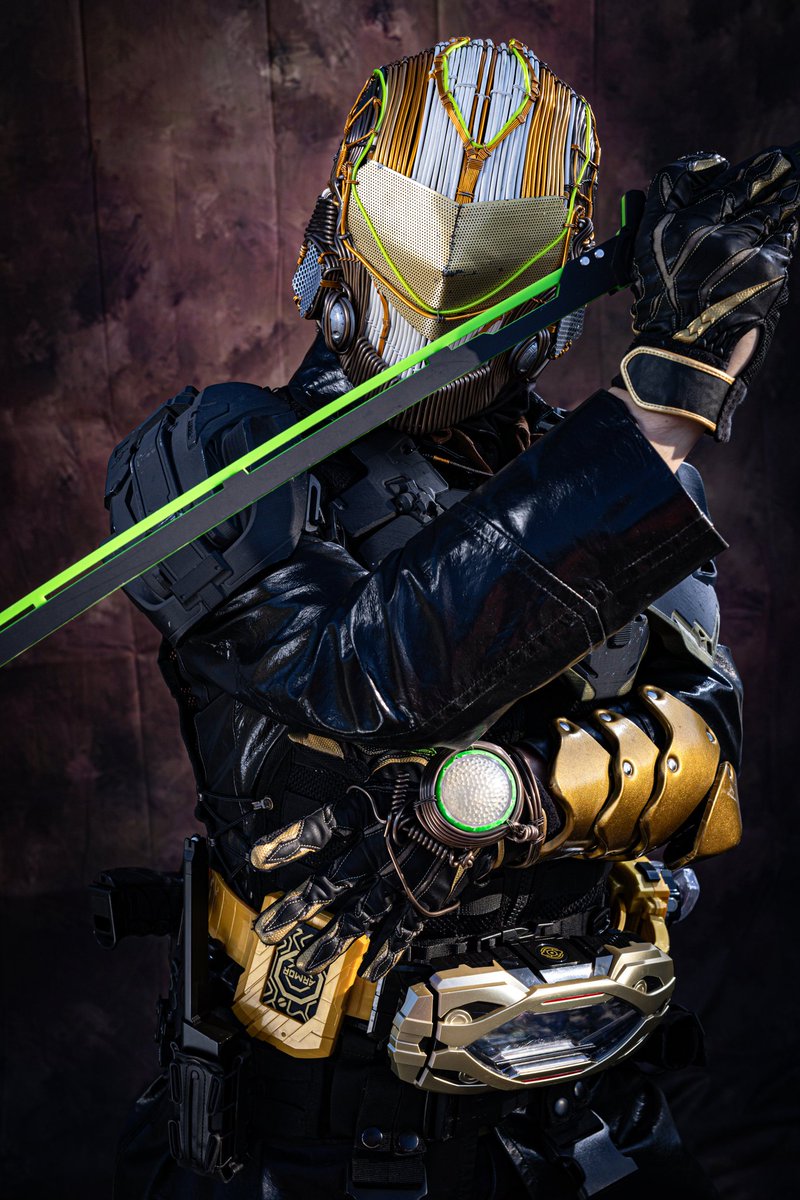 JIN_WPlus's tweet image. ≪光周波ブレード≫
#ARMOR祭2024
Photo:顎門さん(@dookiegreenday3)