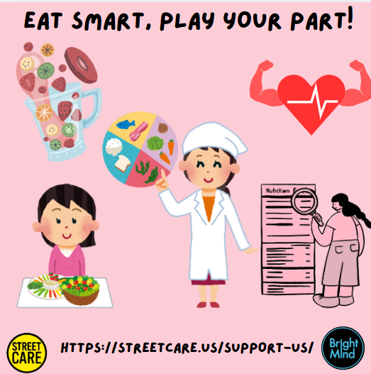 StreetCareOrg's tweet photo. Fuel your day the smart way! 🍎🥦
Every bite matters—let’s choose health, inspire change, and thrive together. 🥗💚
👉 Join us in making a difference: https://t.co/FkdirKQBoz
#NutritionMatters #StreetCare https://t.co/g7Mmz0nnW3