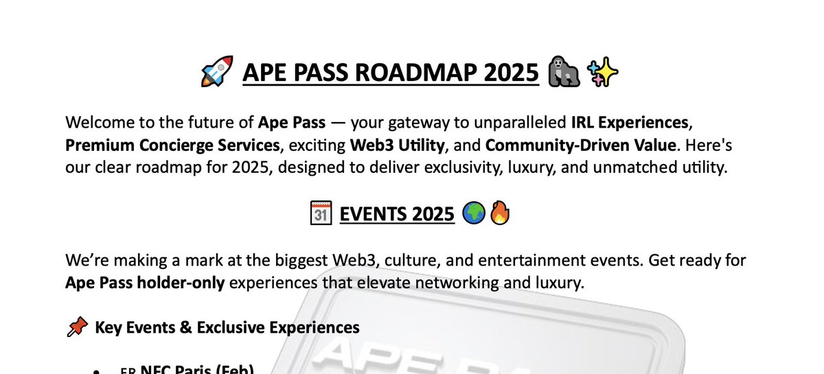 ApeConcierge.io | APE PASS tweet media