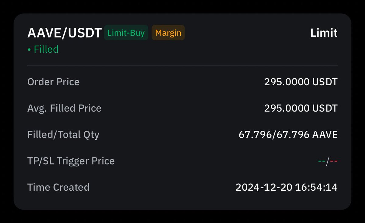 lord_of_crypto_'s tweet photo. 21.666 dolardan 30 bin dolarlık $LINK
295 dolardan 20 bin dolarlık $AAVE
0.97 dolardan 20 bin dolarlık $ENA aldım.

Trump’ın yatırımı olan coinler olduğu için uzun bir süre tutmayı planlıyorum, uzun süre tutacağım coinlerde funding fee ödememek için spottan alım yapıyorum. https://t.co/3CEFKQ6YTk