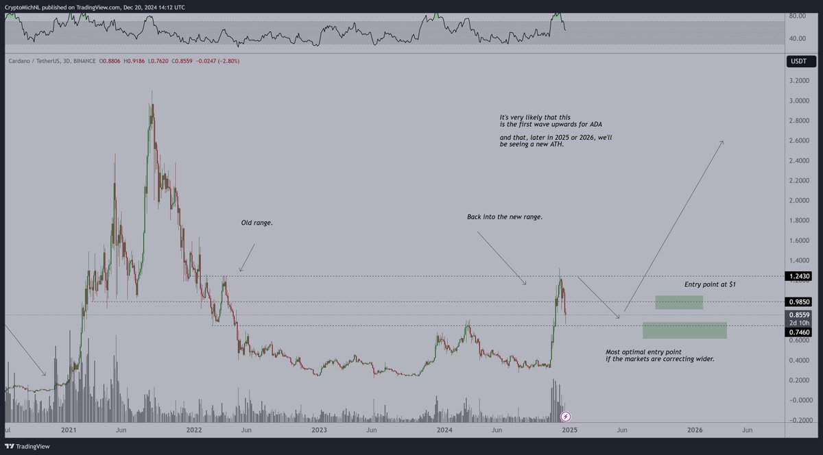 Cardano Grafiği Kaynak: TradingView