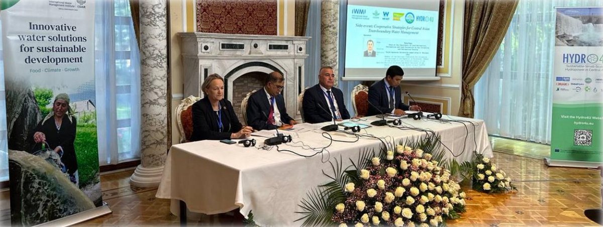 New on our blog: The event "Cooperative Strategies for Central Asian Transboundary Water Management" in Takikistan earlier this year brought together actors to explore #solutions on water challenges in #CentralAsia. bit.ly/4gN3fWv <a href="/CGIAR/">CGIAR</a> <a href="/IWMI_/">IWMI</a> <a href="/weacteu/">WE-ACT Project</a> <a href="/Hydro4Uproject/">Hydro4U</a>