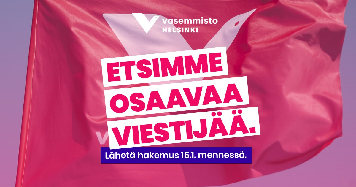Helsingin Vasemmisto tweet media