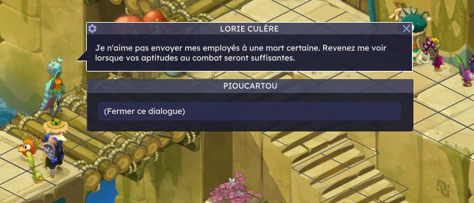 Lorie tu me prends trop pour un débutant alors que ton kimbo je le solote.. Donne moi la quête maintenant