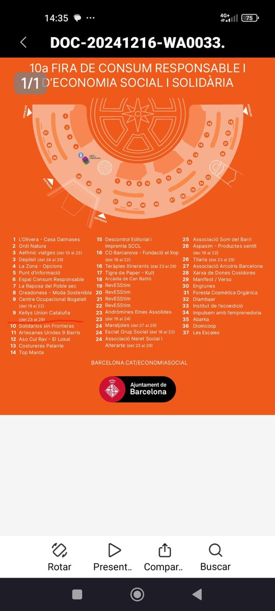 Kellys Unión Catalunya (@kellysunioncat) on Twitter photo A partir del 23 hasta el 29 estaremos en está Fira de consumo responsable. ¡Ven a vernos! Coopera con nosotras. <a href="/BeaSilva9/">Beatriz Silva</a> <a href="/AssBarrisDT/">ABDT #StopCreuers #SETnet #DecreixementTurístic</a> <a href="/ColectivoSiriri/">Colectivo Sirirí #RegularizacionYa</a> <a href="/elDFeminista/">DF Diario Feminista</a> <a href="/mvr_vlc/">Mujeres, Voces y Resistencias</a> <a href="/calalafondo/">Calala Fondo de Mujeres</a> <a href="/MujeresMigrante/">Asociación Mujeres Migrantes Diversas</a> <a href="/laSextaXplica/">laSexta Xplica</a> <a href="/ALBA_SUD/">Alba Sud</a> <a href="/migrantas8/">Diverses8M</a> A partir del 23 hasta el 29 estaremos en está Fira de consumo responsable. ¡Ven a vernos! Coopera con nosotras. <a href="/BeaSilva9/">Beatriz Silva</a> <a href="/AssBarrisDT/">ABDT #StopCreuers #SETnet #DecreixementTurístic</a> <a href="/ColectivoSiriri/">Colectivo Sirirí #RegularizacionYa</a> <a href="/elDFeminista/">DF Diario Feminista</a> <a href="/mvr_vlc/">Mujeres, Voces y Resistencias</a> <a href="/calalafondo/">Calala Fondo de Mujeres</a> <a href="/MujeresMigrante/">Asociación Mujeres Migrantes Diversas</a> <a href="/laSextaXplica/">laSexta Xplica</a> <a href="/ALBA_SUD/">Alba Sud</a> <a href="/migrantas8/">Diverses8M</a>