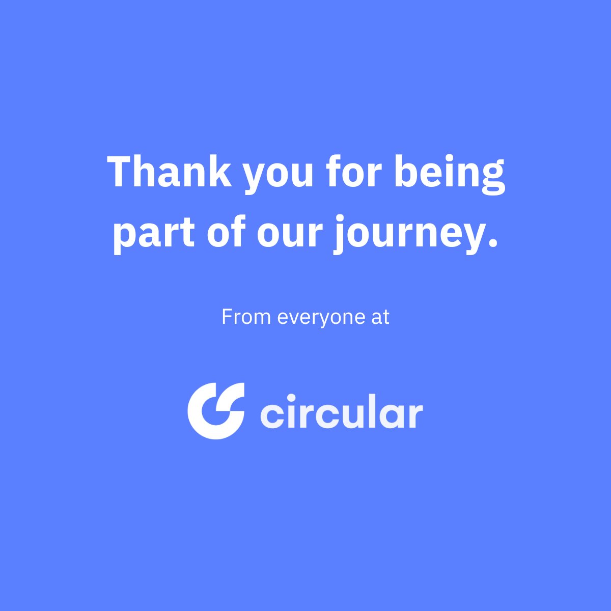 Today we close a chapter. 

Circular fully integrates with <a href="/getmanfred/">Manfred</a> to continue helping you find the best tech opportunities. 

Discover what awaits you at getmanfred.com 🚀