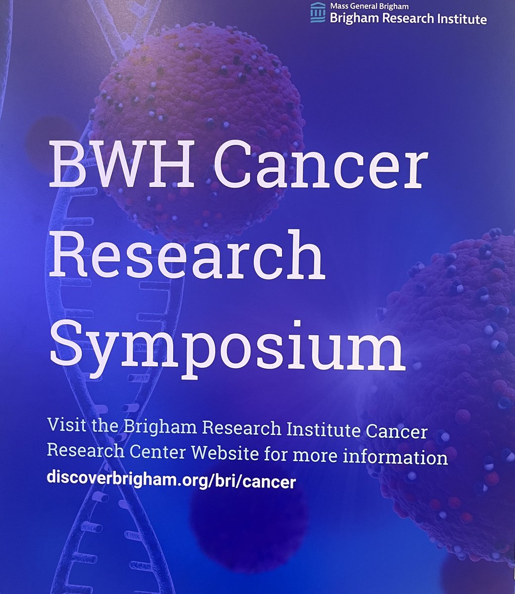 BWH Surgical Oncology (@bwhsurgoncology) on Twitter photo Highlights from the BWH Cancer Research Symposium 2024.
<a href="/AbolfazlSlr/">Abolfazl Salari, MD</a>
<a href="/BrighamResearch/">Brigham and Women’s Research</a> Highlights from the BWH Cancer Research Symposium 2024.
<a href="/AbolfazlSlr/">Abolfazl Salari, MD</a>
<a href="/BrighamResearch/">Brigham and Women’s Research</a>