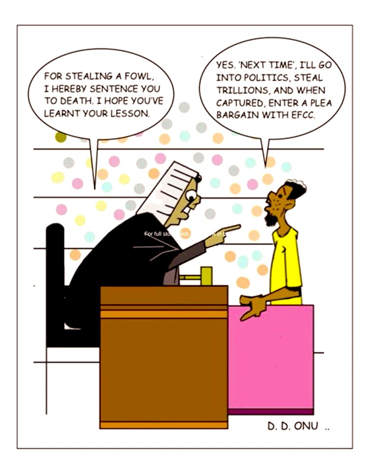 occp1967's tweet photo. #Cartoon of the Day... Think about it 🤔

#Sarcasm #Lampoon #illustration #editorialCartoon #Sketch #Cartoon #politics #Nigeria #Africa 

Credit: D.D.ONU https://t.co/RzEQFTvpll
