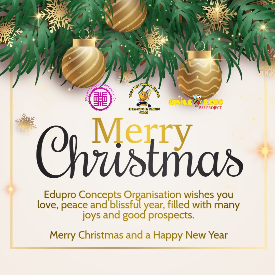 BeeEdupro's tweet photo. Hello,
Edupro Koncepts Team wishes you all a Happy Christmas and a wonderful New Year. Thank You for Supporting and having confidence in us.
The office will continue to bring you wonderful and innovative educative Contests both local stages and international events.📷
.
#Trending https://t.co/js66IdjGzQ