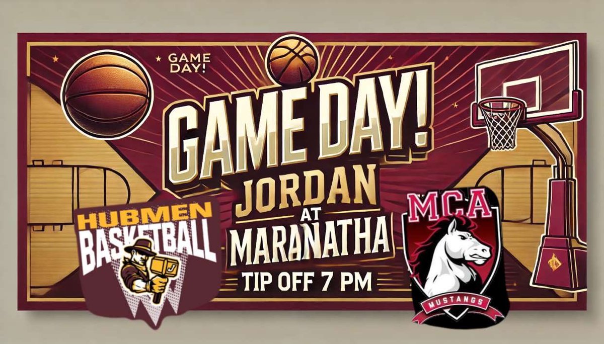 Big one on the road tonight vs a tough section opponent Marantha Christian Academy!