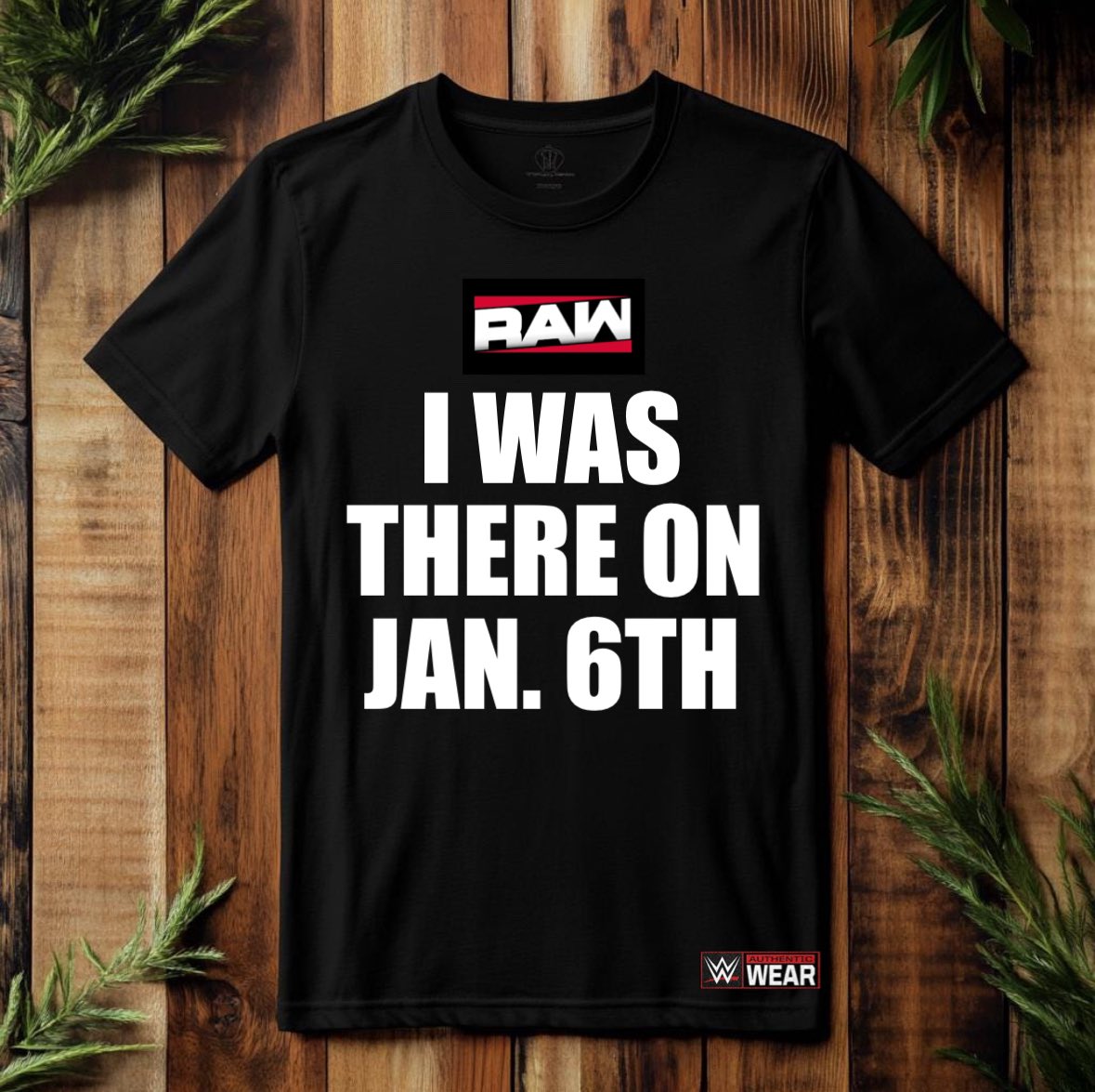 daveedosan's tweet photo. I made a quick mockup of some merch they could sell at the WWE RAW on Netflix debut https://t.co/HfNDDc0Ilb