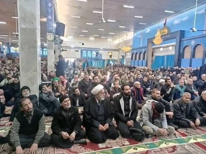 صلاة الجمعة في مقام السيدة زينب في دمشق
موضوع الخطبة فضائل  عمر بن الخطاب