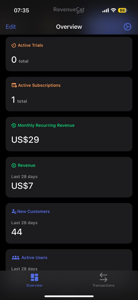 icreateapps_'s tweet photo. Only $999,993 to go, let's get it 💪

Huge shoutout to @RevenueCat for simplifying the process of implementing In-App purchases in our apps ❤️

#buildinpublic #Revenueact #iosdev #development #aso #buildinginpublic https://t.co/RuemqmPlGS