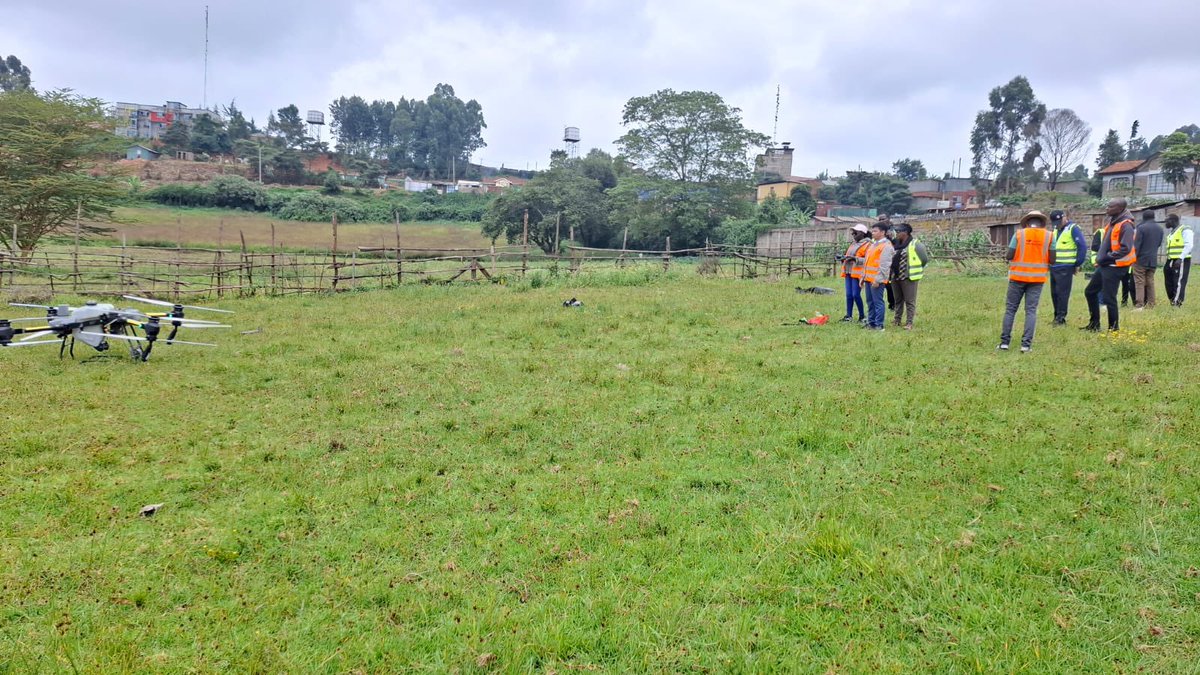 Ecoplanmngmntke's tweet photo. We are delighted that our staff members, Pascolyne Jepkogei &amp; Samuel Mokua, participated in the training program held by The DJI Academy at Drone Space Kenya and the Sigona Drone Space Training Center. The program focused on the module Unmanned Aircraft System and Certification. https://t.co/CPIXJYD1b7