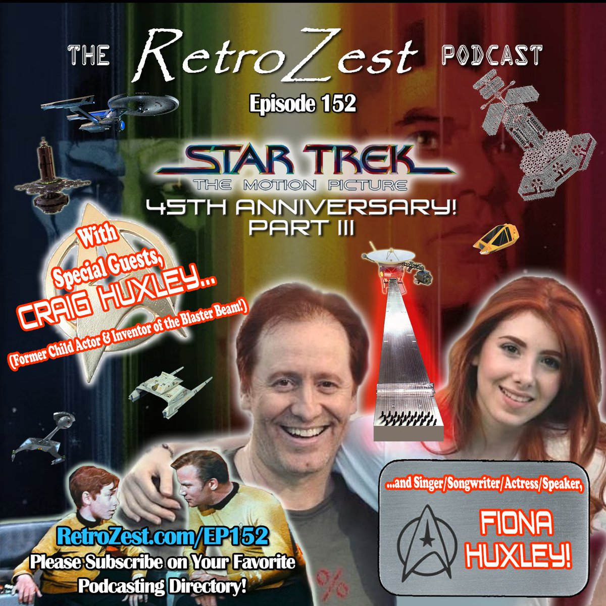 RetroZest (@retrozest) on Twitter photo Listen HERE: retrozest.com/EP152
On RetroZest #152, we conclude the celebration of STAR TREK: THE MOTION PICTURE with an interview with CRAIG HUXLEY <a href="/BlasterBeamHux/">Blaster Beam by Craig Huxley</a> & his lovely daughter <a href="/FionaHuxley/">Fiona Huxley</a>!
<a href="/jamieswb/">The Filmumentaries™ Podcast - Jamie Benning</a> <a href="/WilliamShatner/">William Shatner</a> #blasterbeam #StarTrek <a href="/macosken/">Ken Ray</a> #vger Listen HERE: retrozest.com/EP152
On RetroZest #152, we conclude the celebration of STAR TREK: THE MOTION PICTURE with an interview with CRAIG HUXLEY <a href="/BlasterBeamHux/">Blaster Beam by Craig Huxley</a> & his lovely daughter <a href="/FionaHuxley/">Fiona Huxley</a>!
<a href="/jamieswb/">The Filmumentaries™ Podcast - Jamie Benning</a> <a href="/WilliamShatner/">William Shatner</a> #blasterbeam #StarTrek <a href="/macosken/">Ken Ray</a> #vger