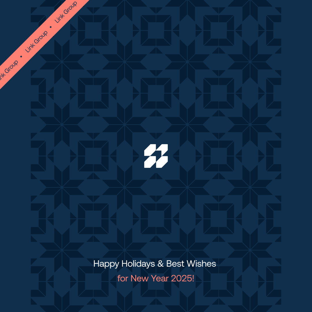 LinkGroup_co's tweet photo. Happy Holidays & Best Wishes for New Year 2025!🎄 

May the festive season fill every corner of your heart and home, and the New Year bring you happiness, peace, and prosperity. We wish you the best of health and joyful moments. Have a peaceful and wonderful holiday season! 

We are thankful for the opportunity to work together.

Warm wishes,
Link Group Team

#HAPPYHOLIDAYS #HappyNewYear