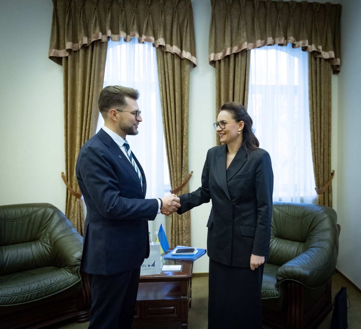 Attracting Lithuanian investments through the Ukraine Investment Framework, developing professional skills of 🇺🇦 through the Skills Alliance program, and preparing for the Ukrainian-Lithuanian intergovernmental commission — discussed a range of topics with the newly appointed 🇱🇹