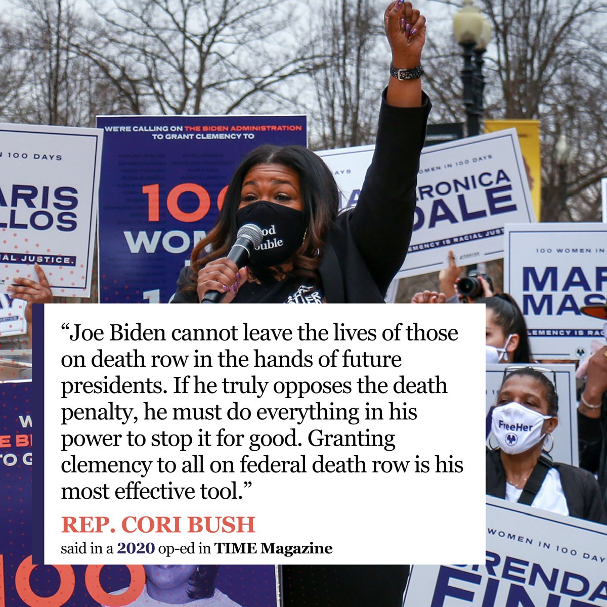 This excerpt is from a 2020 op-ed I wrote for <a href="/TIME/">TIME</a>.

Four years later, every word still holds true. As we face another Trump Administration, it's more crucial than ever for <a href="/POTUS/">President Donald J. Trump</a> to take action and commute the sentences of those on federal death row.