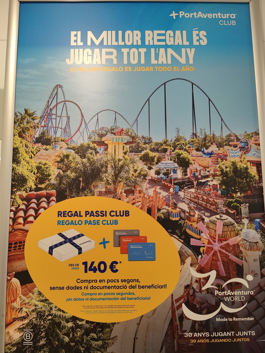 PAWave_es's tweet photo. Hace dos años que se renovo por completo el sistema de pases anuales de @Portaventura_ES .
¿Eres miembro del club?
¿Con cuál te has quedado?
#portaventuraclub
#portaventura
#portaventuraworld
#igersportaventura
#pawave
#themepark
#themeparks
#themeparksofinstagram https://t.co/xD5VdtSqbz