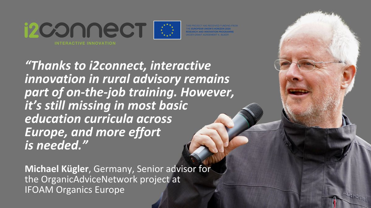 i2connect_H2020 (@i2connect_eu) on Twitter photo π’ Meet the Faces Behind Our Achievements!
Today's quote is from Michael KΓΌgler, senior advisor for the #OrganicAdviceNetwork project at <a href="/OrganicsEurope/">IFOAM Organics Europe</a>. π―ππ
Stay tuned for the next one!
#interactiveinnovation #insights #team #quotesdaily π’ Meet the Faces Behind Our Achievements!
Today's quote is from Michael KΓΌgler, senior advisor for the #OrganicAdviceNetwork project at <a href="/OrganicsEurope/">IFOAM Organics Europe</a>. π―ππ
Stay tuned for the next one!
#interactiveinnovation #insights #team #quotesdaily
