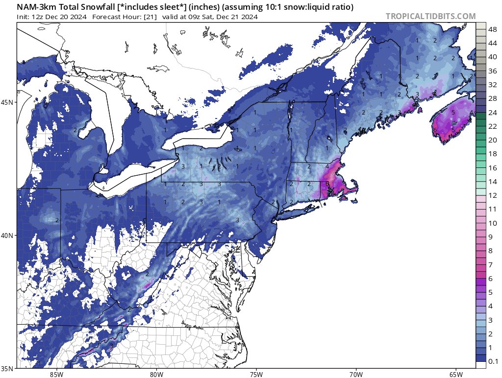 Snowstorm for Boston?