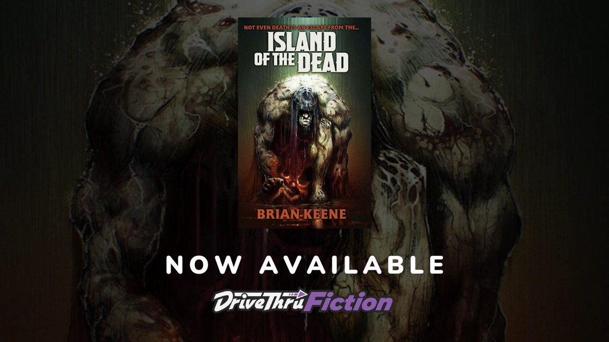 Flames Rising (@flamesrising) on Twitter photo World Horror Grand Master <a href="/BrianKeene/">Brian Keene</a> returns to zombies in this relentless sword and sorcery horror epic!
Get it here: tinyurl.com/bdz3ezaf
Not even death is an escape from the... ISLAND OF THE DEAD. World Horror Grand Master <a href="/BrianKeene/">Brian Keene</a> returns to zombies in this relentless sword and sorcery horror epic!
Get it here: tinyurl.com/bdz3ezaf
Not even death is an escape from the... ISLAND OF THE DEAD.