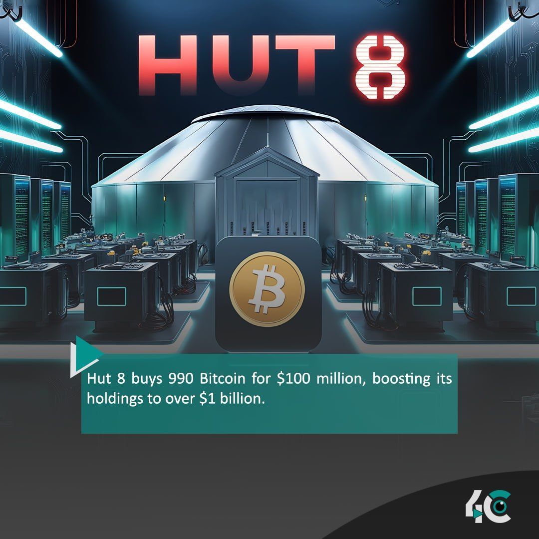 4cby360's tweet image. A $100 million Bitcoin acquisition by Hut 8 has propelled Holdings beyond $1 billion

4cmediaco.com/hut-8-bitcoin-… 

#Bitcoin #crypto #Hut8 #AsherGenoot #BTC