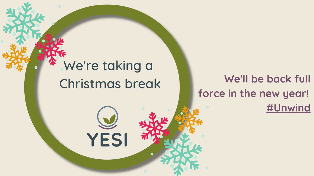 🎄🎅❄️We're taking a festive break. Wishing everyone a restful and rejuvenating holiday. #Unwind🎄🎅❄️

See you in the new year!🥳